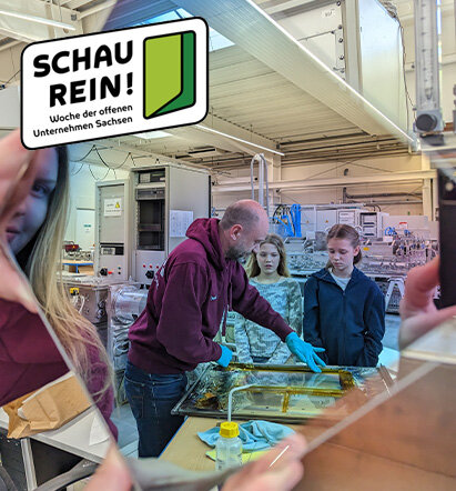 Teilnehmende des Schau-Rein Tags bei FHR