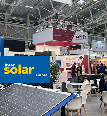 Messestand FHR auf der Intersolar in M&uuml;nchen