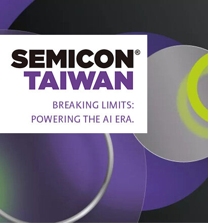 SEMICON Taiwan Logo und Eventinformationen